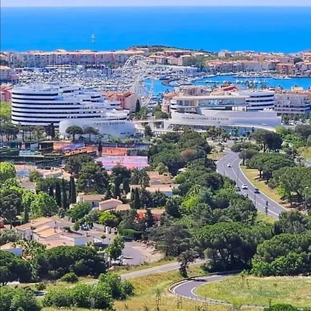 Appartement Le Cap D'agde, Port Raphaël, 5 Pers, Clim, Piscine *